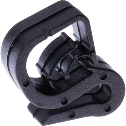 トラスコ中山 パンドウイット 固定具 エッジクリップ 黒 HCME04Y09-M30（ご注文単位1袋）【直送品】