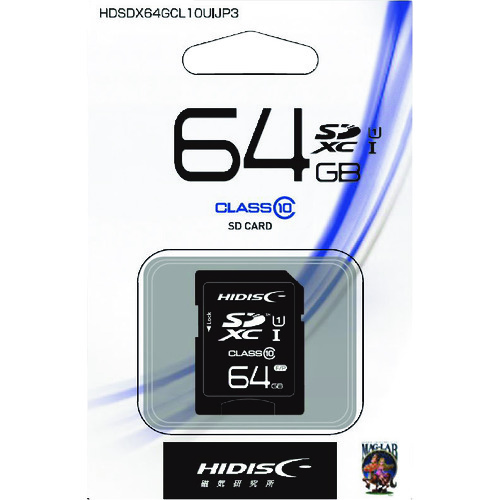 トラスコ中山 ハイディスク SD64GB(ご注文単位1個)【直送品】