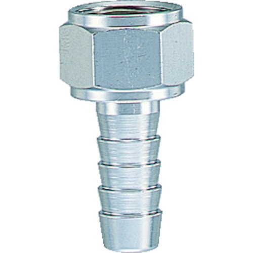 トラスコ中山 TRUSCO ホースジョイント 1/8 タケノコ外径7.0mm (5個入)(ご注文単位1パック)【直送品】