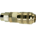 トラスコ中山 チヨダ 金属カップリング ハイコックソケットホース継手タイプ 6mm×9mm(ご注文単位1個)【直送品】