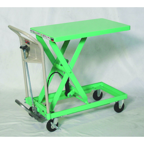 トラスコ中山 TRUSCO ハンドリフター 150kg 400X720 グリーン(ご注文単位1台)【直送品】