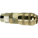 トラスコ中山 チヨダ 金属カップリング ハイコックソケットホース継手タイプ 8mm×12mm(ご注文単位1個)【直送品】
