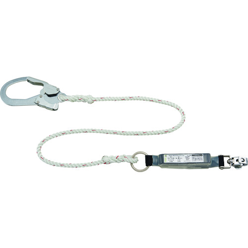 トラスコ中山 タイタン ロープ式 タイプ1ランヤード シングル (墜落制止用器具)(ご注文単位1本)【直送品】