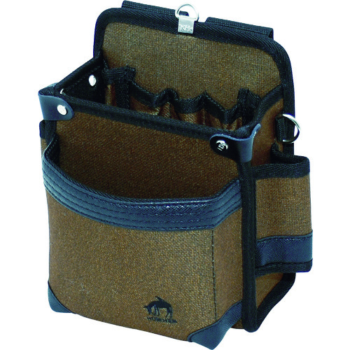トラスコ中山 KH HUMHEM 22113型バック ブラウン（ご注文単位1個）【直送品】