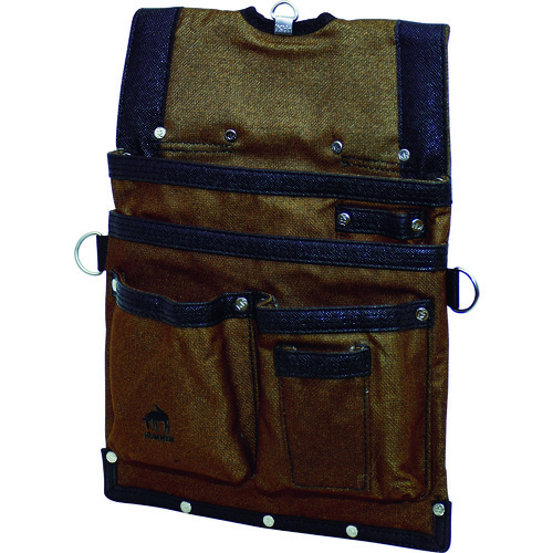 トラスコ中山 KH HUMHEM 24127型バック ブラウン（ご注文単位1個）【直送品】