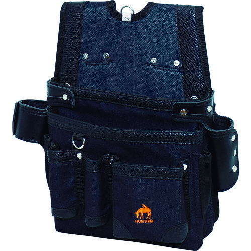 トラスコ中山 KH HUMHEM 24206型バック ブラック（ご注文単位1個）【直送品】