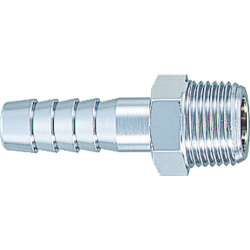 トラスコ中山 TRUSCO ホースニップル 1/8 5個入(ご注文単位1パック)【直送品】