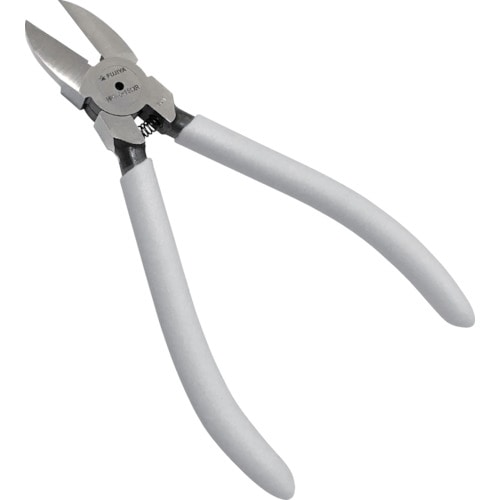 トラスコ中山 フジ矢 片刃プラスチックニッパ150mm(ラウンド刃)(ご注文単位1個)【直送品】