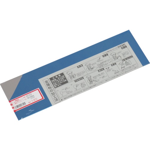 トラスコ中山 光 ステンレス板 1.0×100×300mm（ご注文単位1枚）【直送品】