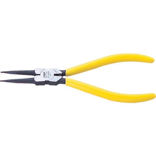 トラスコ中山 TOP スナップリングプライヤ穴用直爪 230mm 使用範囲32~80mm(ご注文単位1個)【直送品】