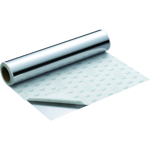 トラスコ中山 光 ステンレス板ロール巻 0.1×600×20000mm のり付(ご注文単位1巻)【直送品】