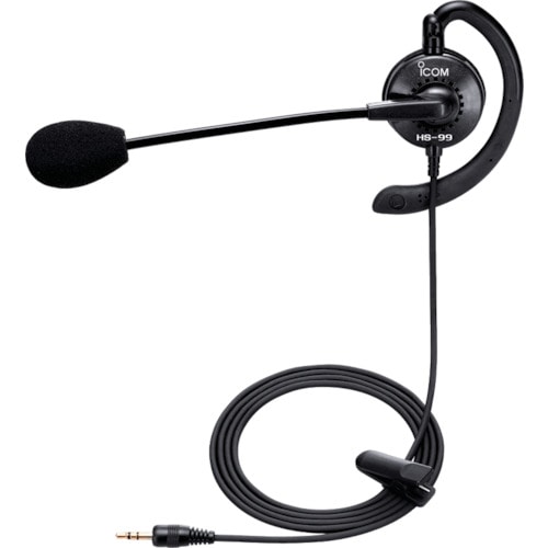 トラスコ中山 アイコム イヤーフック型ヘッドセット 336-8483(ご注文単位1個)【直送品】