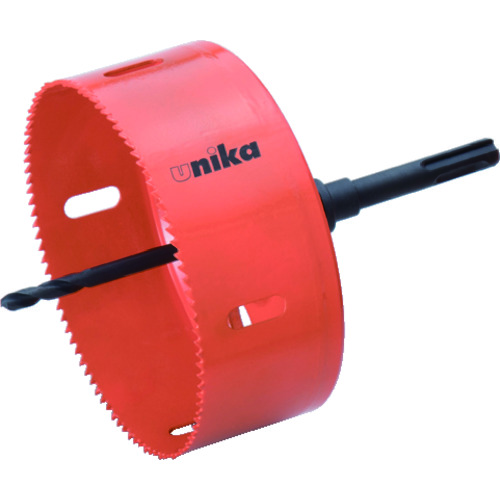 トラスコ中山 ユニカ ハイスホールソー ダウンライト用 100mm SDSシャンク(ご注文単位1本)【直送品】
