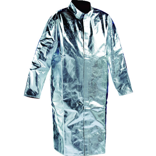 トラスコ中山 JUTEC 耐熱保護服 コート Lサイズ 116-3660(ご注文単位1着)【直送品】
