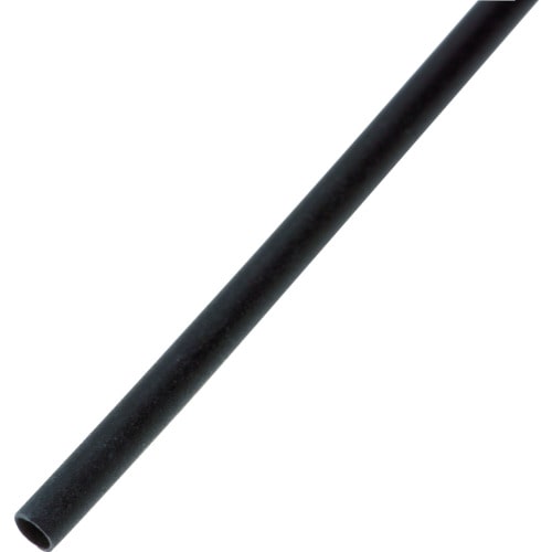 トラスコ中山 パンドウイット 熱収縮チューブ 標準タイプ 黒 (1箱(袋)=5本入) 440-1654(ご注文単位1箱)【直送品】