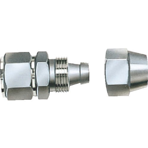 トラスコ中山 ハタヤ ウレタン径エヤーパーツ 6.5×10mm ウレタンホース用袋ナットジョイント(ご注文単位1個)【直送品】