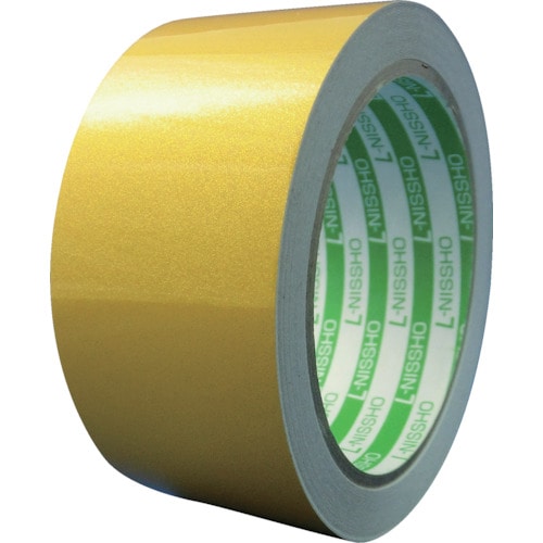 トラスコ中山 日東エルマテ 広角反射テープ45mm×5m イエロー(ご注文単位1巻)【直送品】