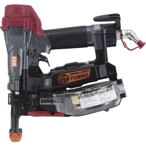 トラスコ中山 MAX エアねじ打機 高圧ねじ打機 ターボドライバ HV-R32G2-G(ご注文単位1台)【直送品】