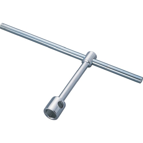 トラスコ中山 TONE T形レンチ 両口ホイルナットレンチ 対辺寸法6角:35mm 対辺寸法4角:17mm(ご注文単位1個)【直送品】