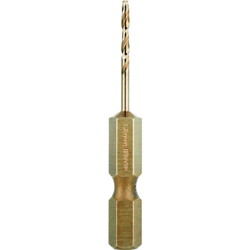 トラスコ中山 IRWIN 六角軸コバルトドリル インパクトドリル対応ステンレス用ドリルビット 刃径2.2mm（ご注文単位1本）【直送品】