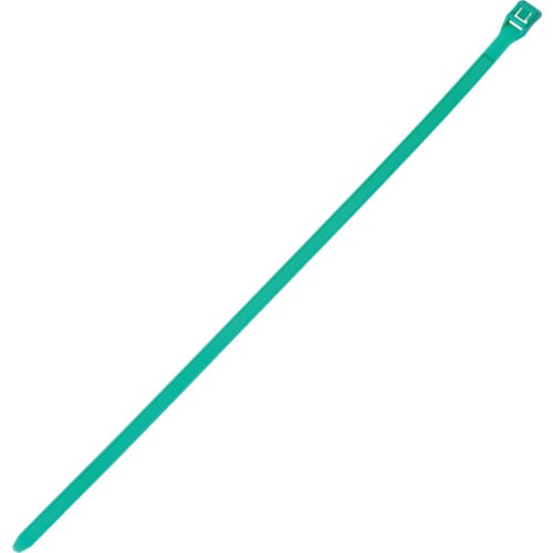 トラスコ中山 パンドウイット 結束バンド インラインタイ 耐候性 緑 (100本入)(ご注文単位1袋)【直送品】