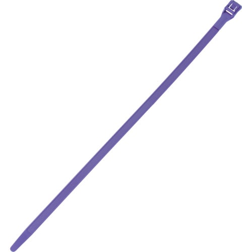 トラスコ中山 パンドウイット 結束バンド インラインタイ 耐候性 紫 (100本入) 438-2455(ご注文単位1袋)【直送品】