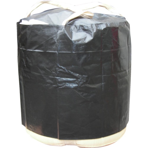 トラスコ中山 萩原 J-Bag(ジェイバッグ)大型土のう丸型カバー Aタイプ 天井部切込み付き Φ1.2m×高さ0.9m(ご注文単位1枚)【直送品】