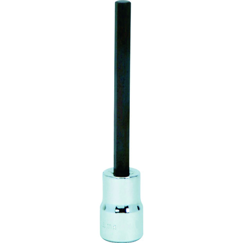 トラスコ中山 WILLIAMS 3/8ドライブ ヘックスロングビットソケット 4mm(ご注文単位1個)【直送品】