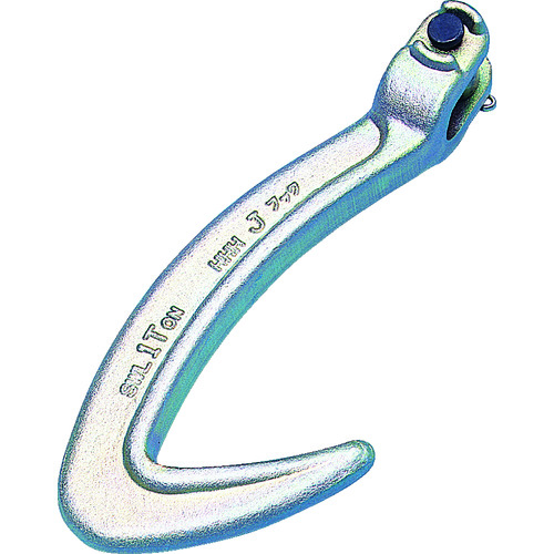 トラスコ中山 HHH Jフック1t(鉄製)(ご注文単位1個)【直送品】
