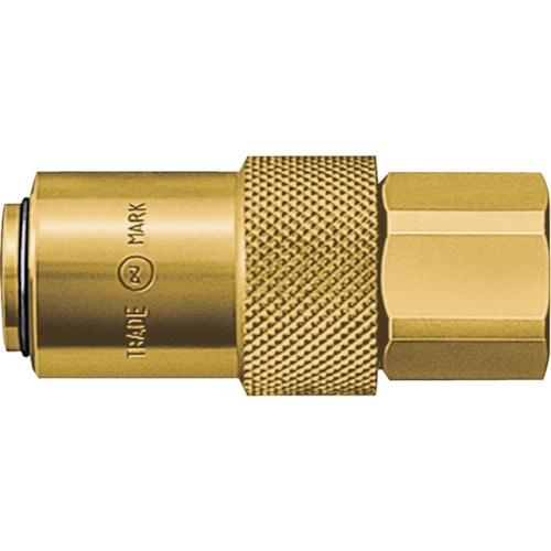 トラスコ中山 日東 金型カプラ(おねじ取付用) K02SF 相手側取付サイズR1/4(80274)(ご注文単位1個)【直送品】