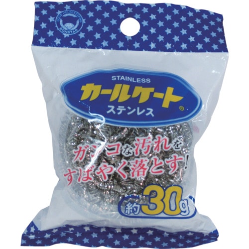 トラスコ中山 ボンスター カールケートステンレス 30g(ご注文単位1個)【直送品】
