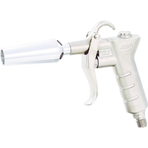 トラスコ中山 近畿 エアーダスターガンレバー式 1/4 ノズル口径16mm ノズル長75mm(ご注文単位1個)【直送品】