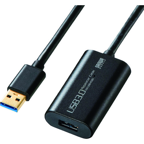 トラスコ中山 SANWA USB3.0アクティブリピーターケーブル10m(ご注文単位1本)【直送品】