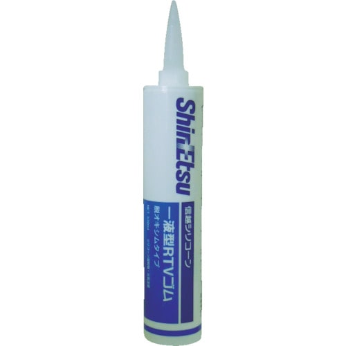 トラスコ中山 信越 シーリング 一般工業用 330ml 透明(ご注文単位1本)【直送品】