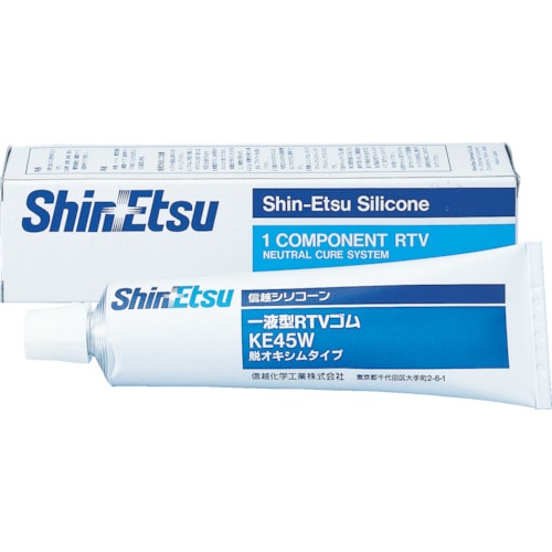 トラスコ中山 信越 一般電気用RTVゴム 100g 透明 492-1216(ご注文単位1本)【直送品】