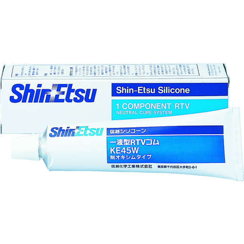 トラスコ中山 信越 一般電気用RTVゴム 100g 白 492-1232(ご注文単位1本)【直送品】