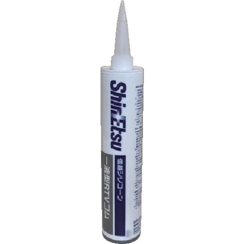 トラスコ中山 信越 シーリング 低分子シロキサン低減タイプ 330ml 透明 492-1267(ご注文単位1本)【直送品】