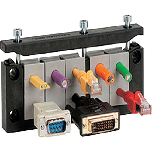 トラスコ中山 icotek 分割式ケーブルエントリーフレーム10個用(ご注文単位1個)【直送品】