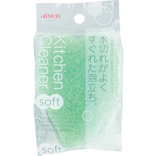 トラスコ中山 aisen キッチンクリーナーソフト G(ご注文単位1個)【直送品】