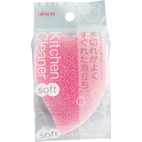 トラスコ中山 aisen キッチンクリーナーソフト P(ご注文単位1個)【直送品】