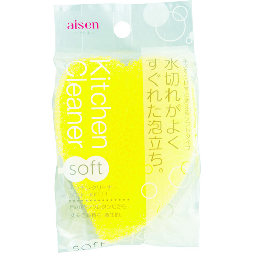 トラスコ中山 aisen キッチンクリーナーソフト Y(ご注文単位1個)【直送品】