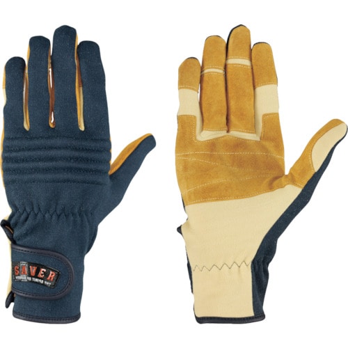 トラスコ中山 シモン セイバーkg70ネイビー L寸(ご注文単位1組)【直送品】