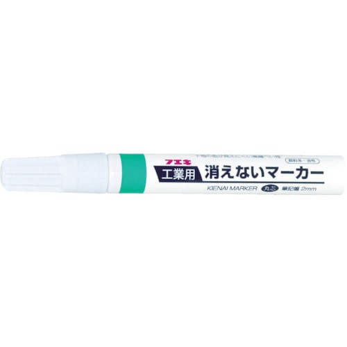 トラスコ中山 フエキ 工業用消えないマーカー 中字 緑(ご注文単位1本)【直送品】