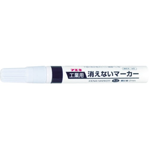 トラスコ中山 フエキ 工業用消えないマーカー 中字 黒(ご注文単位1本)【直送品】
