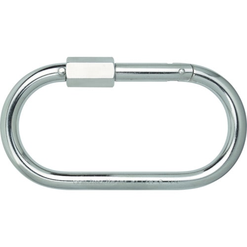 トラスコ中山 123 カラビナ ステン12L(ご注文単位1個)【直送品】