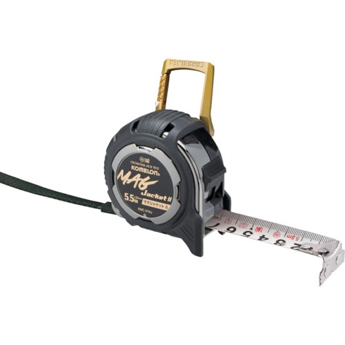 トラスコ中山 KOMELON マグジャケット2 カラビナ付き 19mm幅 5.5m(ご注文単位1個)【直送品】