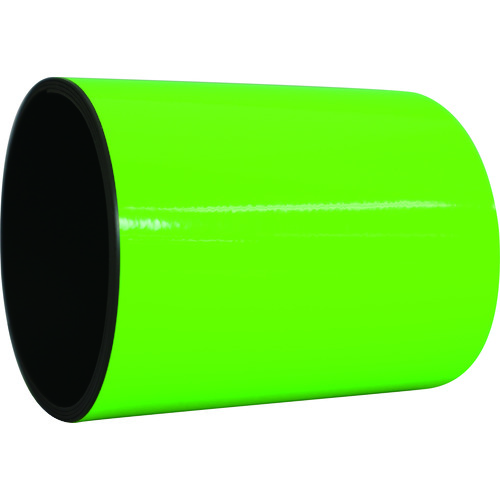 トラスコ中山 日東エルマテ 蛍光マグネットシート 100mm×1m グリーン(ご注文単位1巻)【直送品】