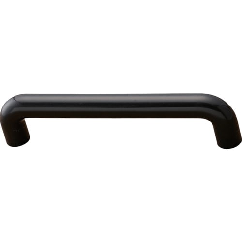 トラスコ中山 光 丸棒ハンドル 黒 120mm(ご注文単位1パック)【直送品】