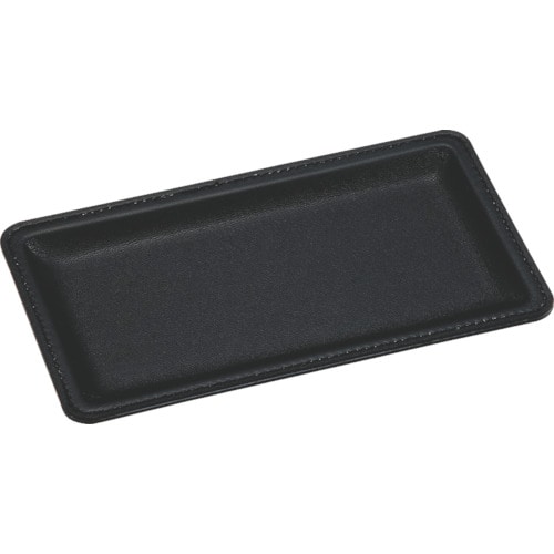トラスコ中山 OP レザー調カルトン 黒 113-0954(ご注文単位1枚)【直送品】
