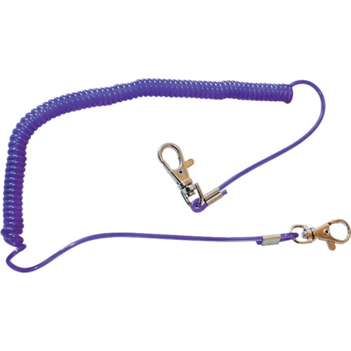 トラスコ中山 KAHARA 安全ロープ カハラ ランヤード(2m)(ご注文単位1本)【直送品】